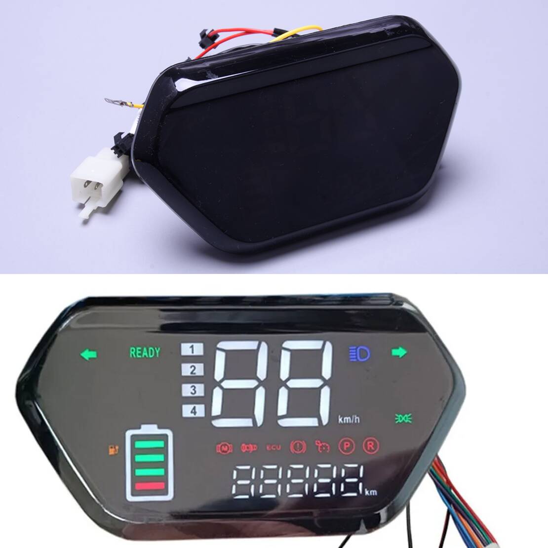 Fardriver Nd72850 Controller - 48V 60V 72V จอแสดงผล LED เมตรแผงควบคุมมอเตอร์