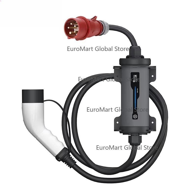 ปลั๊กชาร์จรถยนต์ไฟฟ้าแบบ Type  - Type 2 Portable Ev Charger 11Kw Cee บทวิจารณ์และราคา