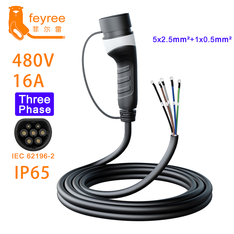เฟรี 3 เฟส สำหรับรถยนต์ไฟฟ้า ช - Ev Charger Type 2 22Kw 32A 3 Phase บทวิจารณ์และราคา