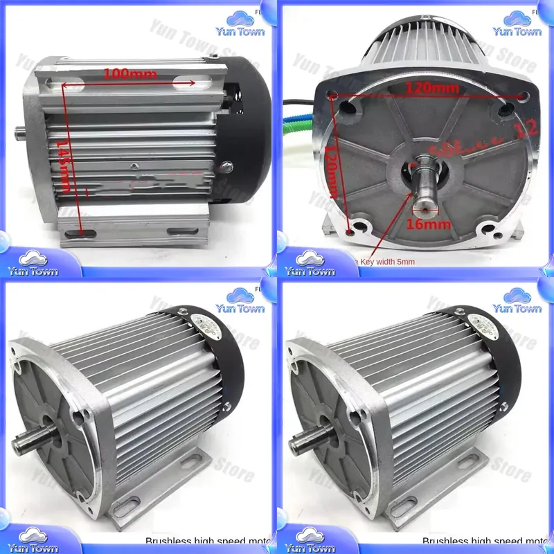 มอเตอร์ไร้แปรงถ่านสำหรับดัดแปล - Ev Electric Motor Conversion Kit Car บทวิจารณ์และราคา