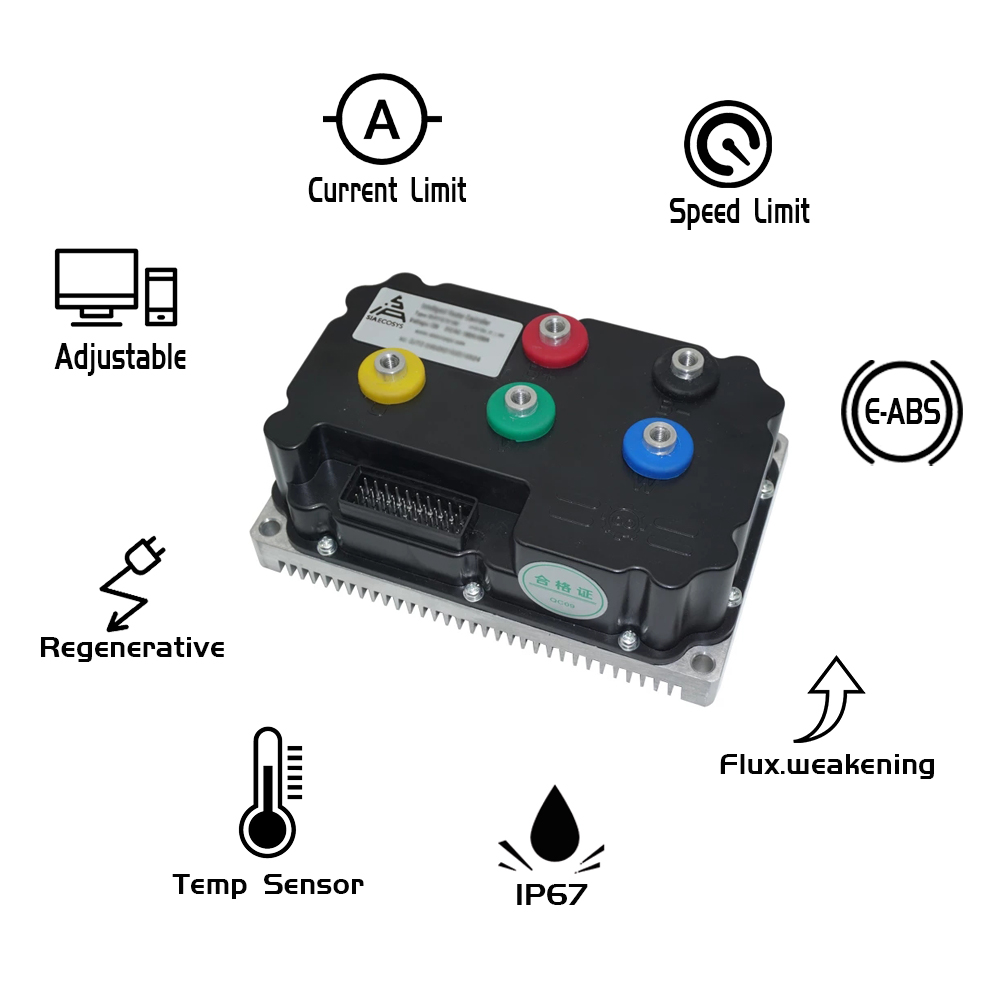 ชุดมอเตอร์ขับเคลื่อนกลาง QSMOT - Mid Drive Motor Kit 72V 5000W บทวิจารณ์และราคา